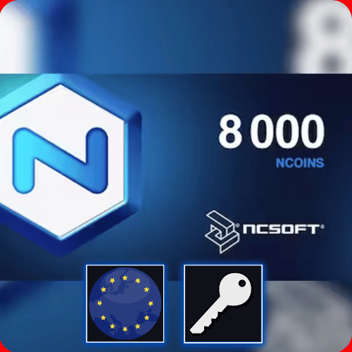 NCoin 8000 Gift Card Key Europe