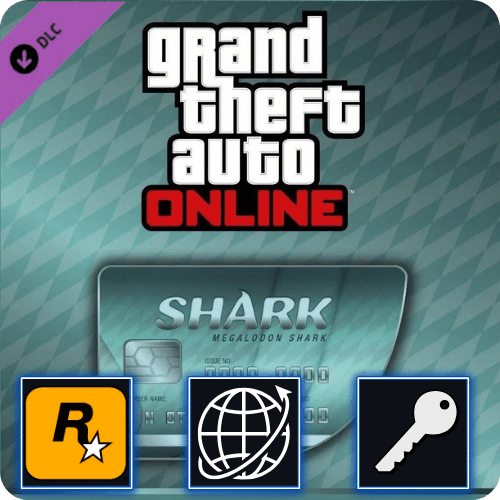 GTA V - Megalodon Shark Cash Card DLC (PC) Rockstar CD Key Global