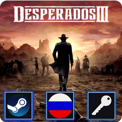 Desperados III (PC) Steam Klucz Russia