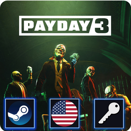 Payday 3 LATAM (PC) Steam Klucz America Restricted