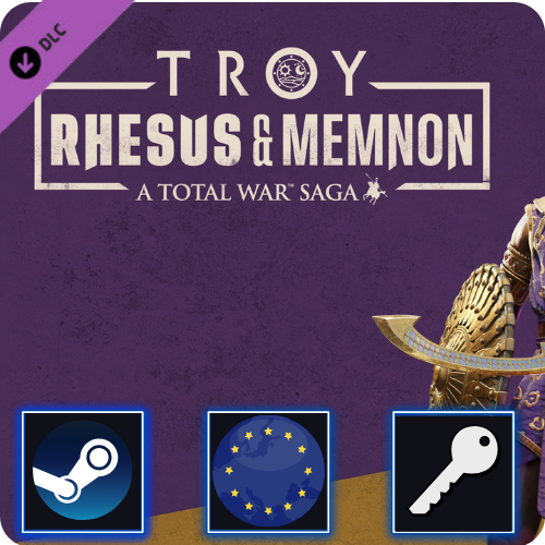A Total War Saga: TROY - Rhesus & Memnon DLC (PC) Steam CD Key Europe